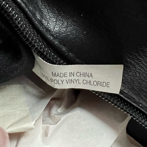 Unbranded Black Shoulder Bag w/ White Stitch Detail - Picture 10 of 10